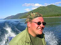 На рыбалку (за хариусом). Август 2005 года.